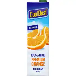 Jumbo CoolBest 100% Juice Premium Orange 1 L aanbieding