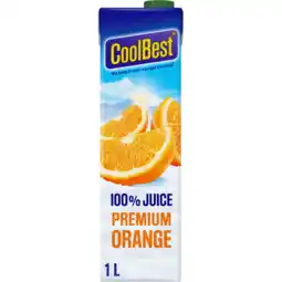 Jumbo CoolBest 100% Juice Premium Orange 1 L aanbieding