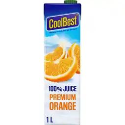 Jumbo CoolBest 100% Juice Premium Orange 1 L aanbieding
