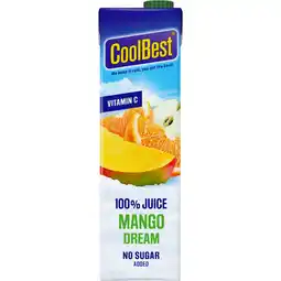 Jumbo CoolBest 100% Juice Mango Dream 1 L aanbieding