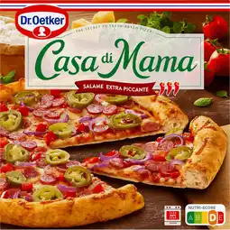 Jumbo Dr. Oetker Casa di Mama Pizza Salame extra piccante 415 g aanbieding