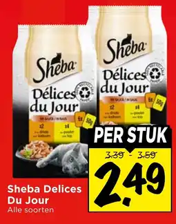 Vomar Voordeelmarkt Sheba Delices Du Jour aanbieding