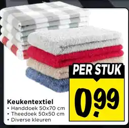 Vomar Voordeelmarkt Keukentextiel aanbieding