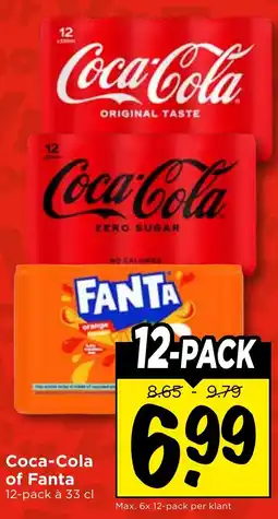 Vomar Voordeelmarkt Coca-Cola of Fanta aanbieding