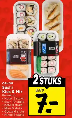 Vomar Voordeelmarkt Sushi Kies & Mix aanbieding
