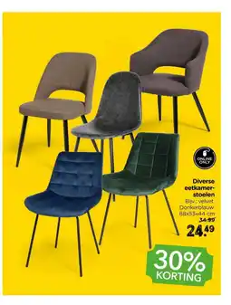 Xenos Diverse eetkamer- stoelen aanbieding