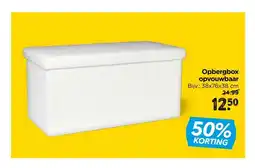 Xenos Opbergbox opvouwbaar aanbieding