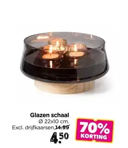 Xenos Glazen schaal aanbieding