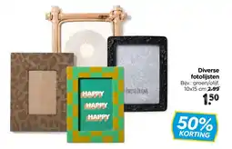 Xenos Diverse fotolijsten aanbieding