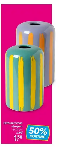 Xenos Diffuser/vaas strepen aanbieding