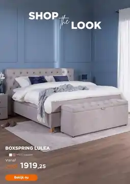 TotaalBED Boxspring Lulea aanbieding