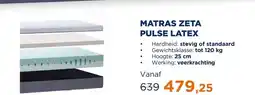 TotaalBED Matras Zeta Pulse-latex | 70 x 200 cm | Standaard aanbieding