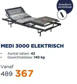 TotaalBED Lattenbodem Medi 3000 elektrisch draadloos aanbieding