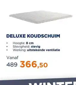 TotaalBED Topmatras Deluxe | Koudschuim aanbieding