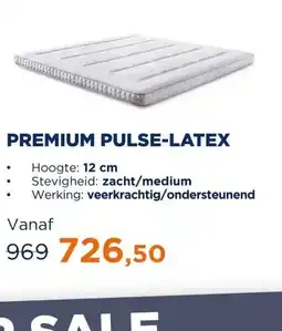 TotaalBED Topmatras Premium | Pulse-latex aanbieding