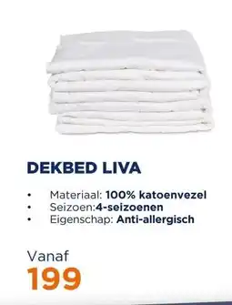 TotaalBED Dekbed Liva bamboe | 4-seizoenen aanbieding