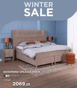 TotaalBED Boxspring Upsalla 153cm hoog aanbieding