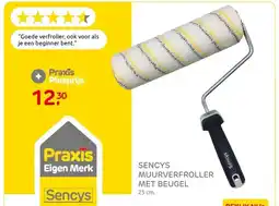 Praxis Sencys Muurverfroller 25cm + beugel aanbieding