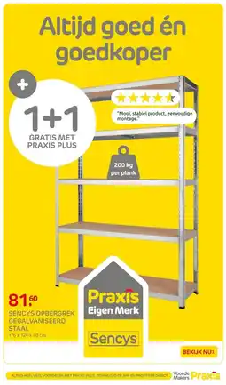 Praxis Sencys Stellingkast - Strong - aanbieding