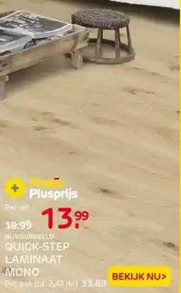 Praxis QUICK-STEP LAMINAAT MONO aanbieding