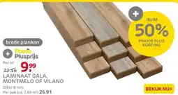 Praxis Laminaat Extra Breed Montmelo - Natuur aanbieding