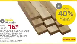 Praxis PVC vloer - Warm Naturel Eiken - Micro aanbieding