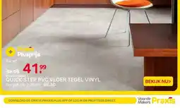 Praxis QUICK-STEP PVC VLOER TEGEL VINYL aanbieding