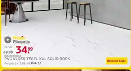 Praxis PVC VLOER TEGEL XXL SOLID ROCK aanbieding