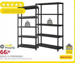 Praxis Sencys Stellingkast - Shelf Plus - aanbieding