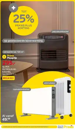 Praxis Petroleumkachel Qlima - SRE 3230 TC-2 - aanbieding