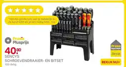 Praxis Sencys schroevendraaier- en bitset - 100 aanbieding