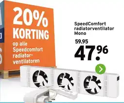 GAMMA SpeedComfort radiatorventilator Mono aanbieding
