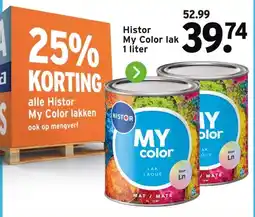 GAMMA Histor My Color lak aanbieding