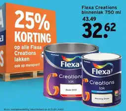 GAMMA Flexa Creations binnenlak aanbieding