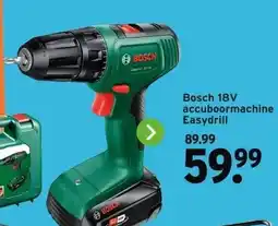GAMMA Bosch 18V accuboormachine aanbieding