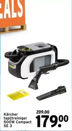 GAMMA Kärcher tapijtreiniger aanbieding