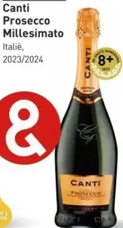 Gall & Gall Canti Prosecco Millesimato 75CL aanbieding