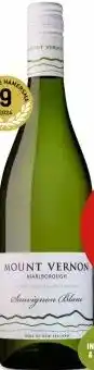 Gall & Gall Mount Vernon Sauvignon Blanc 75CL aanbieding