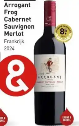 Gall & Gall Arrogant Frog Cabernet Sauvignon Merlot 75CL aanbieding
