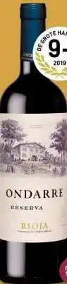 Gall & Gall Ondarre Rioja Reserva 75CL aanbieding