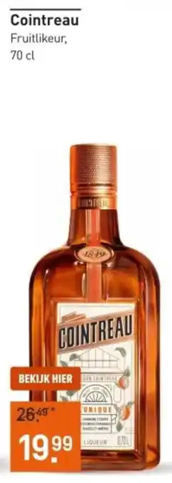 Gall & Gall Cointreau 70CL aanbieding