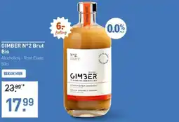Gall & Gall GIMBER N°2 Brut Bio 50CL aanbieding