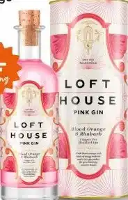 Gall & Gall Loft House Pink Gin Rhubarb & Bloodorange 70CL aanbieding