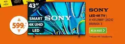 Expert Sony K-43S39BP (2025) BRAVIA 3 aanbieding