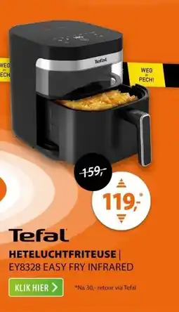 Expert Tefal EY8328 Easy Fry Infrared aanbieding