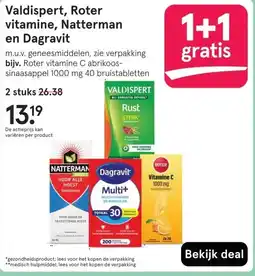 Etos Valdispert, Roter vitamine, Natterman en Dagravit aanbieding