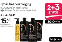 Etos Syoss haarverzorging aanbieding