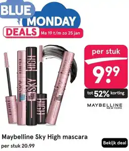 Etos Maybelline Sky High mascara aanbieding