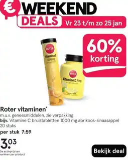 Etos Roter vitaminen aanbieding