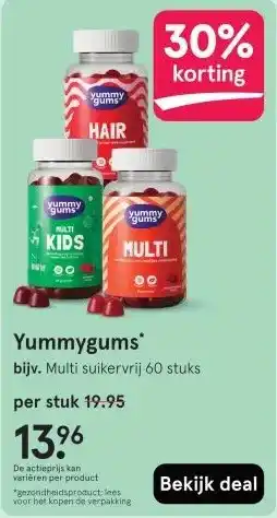 Etos Yummygums aanbieding